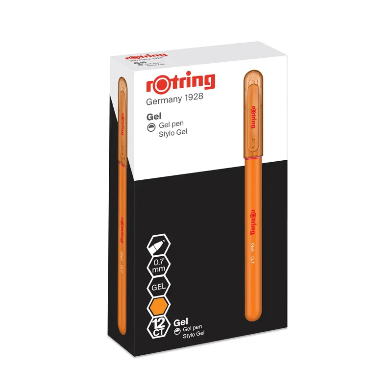 JEL KALEM 07 MM TURUNCU - ROTRİNG - 2114452