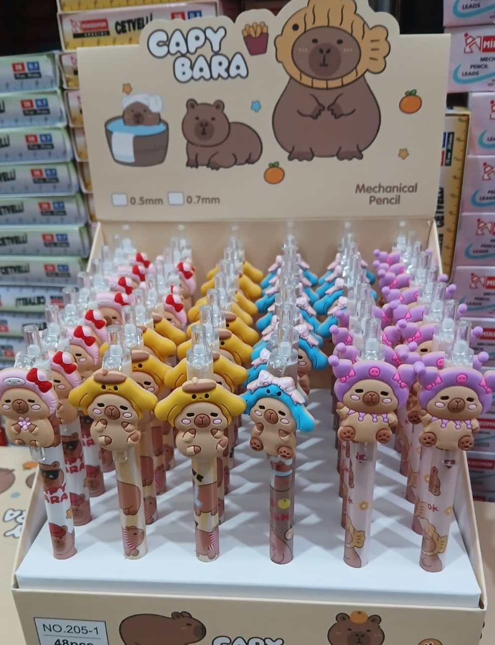 CAPYBARA VERSATİL KALEM 48 Lİ - ÇINAR - 1041