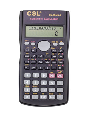 HESAP MAKİNASI FONKSİYONLU 10+2 DG SİYAH CSL CS-82MS-A