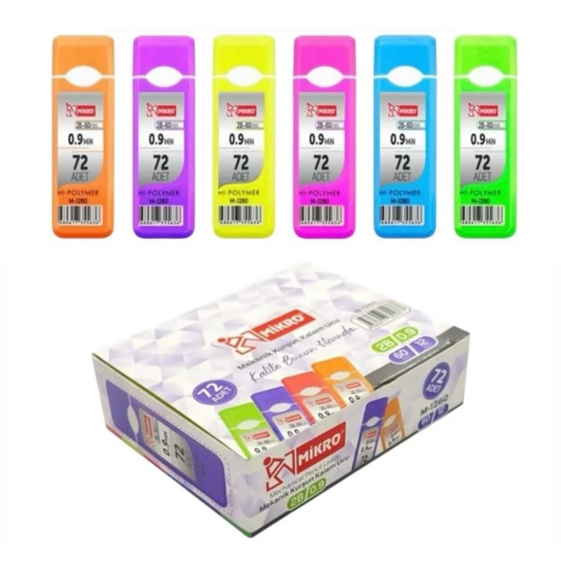 MİKRO KALEM UCU 120 Lİ 09 MİN 60 MM 12 Lİ PK ŞAHİN-M126009
