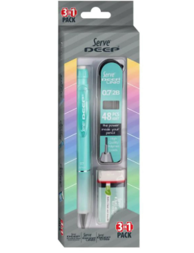 SERVE-5481 VERSATİL+SİLGİ+MİN 07 MM MİNT GREEN