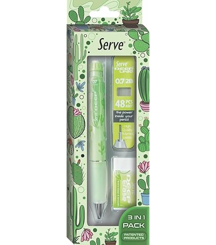 SERVE-5658 VERSATİL+SİLGİ+MİN 07 MM CACTUS