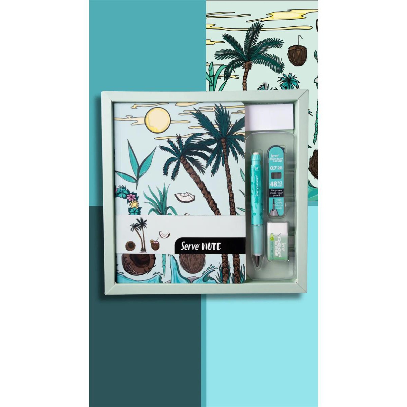 SERVE DEFTER SETİ- ŞEKER PEMBE 1338