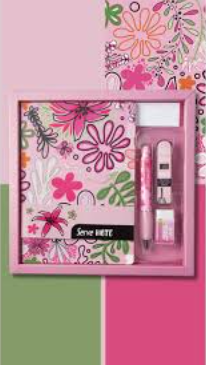 SERVE DEFTER SETİ- ŞEKER PEMBE 1338