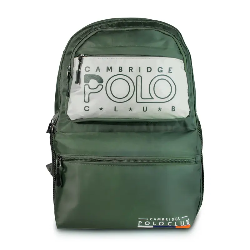 CAMBRİDGE POLO CLUB ERGONOMİK UNİSEX ORTAOKUL ÇANTASI HAKİ VKN - PLCAN2144H
