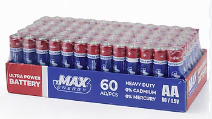 KALEM PİL KALIN AA R6 1,5 V 60 LI - MAX ENERGY - 001