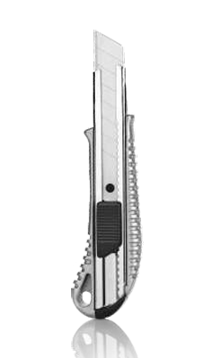 ALUMUNEX ALUM.MAKET BIÇAĞI GENİŞ OTOMATİK KİLİTLİ LACCO - 735
