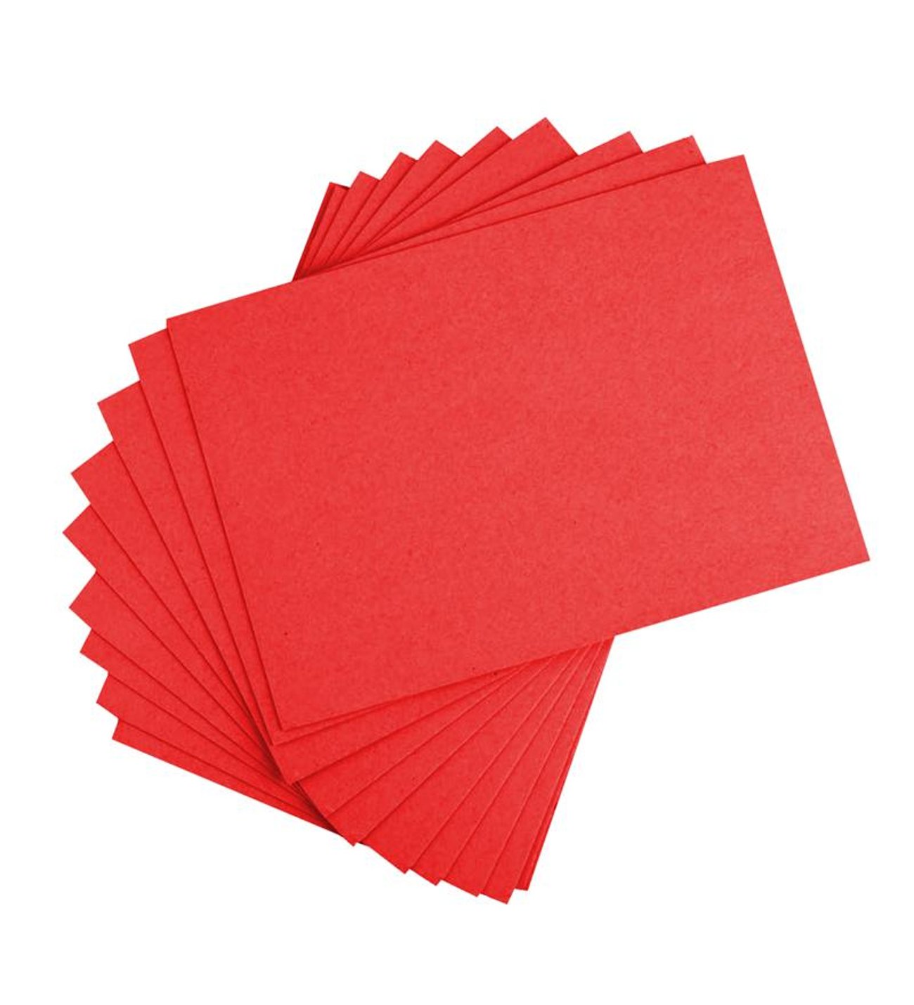 KİKA KIRMIZI RENKLİ MUKAVVA 50X70 CM 18 Lİ PK HİLAL-1000143-2