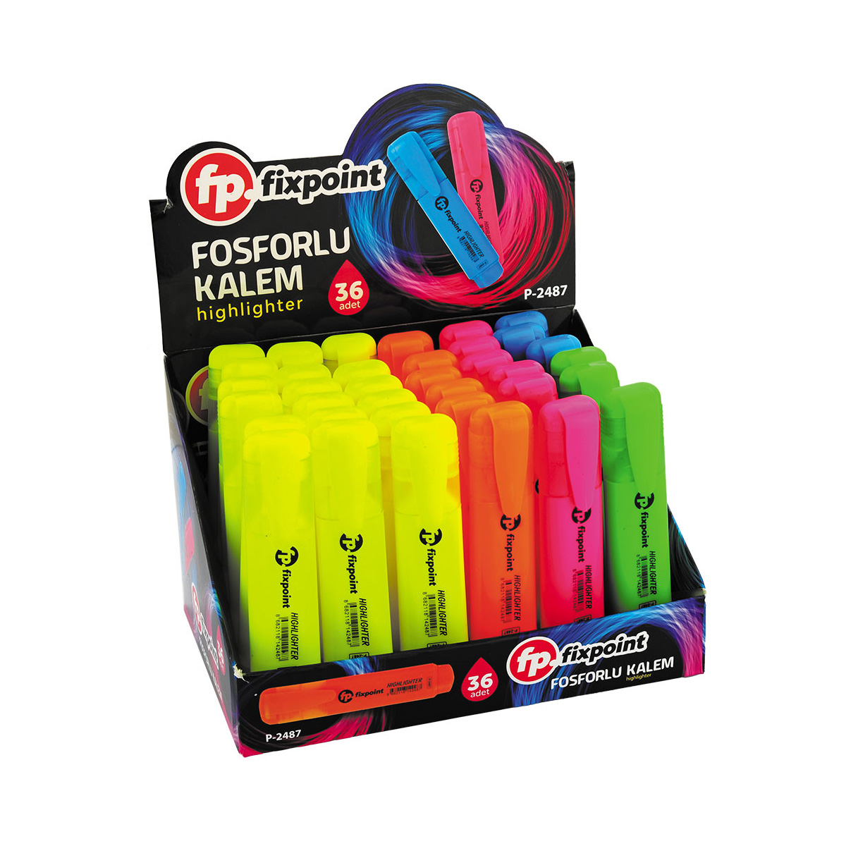 FOSFORLU KALEM 36 LI PK FIXPOINT-P2487
