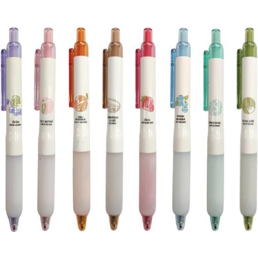 ROLLER JEL KALEM 05 MM 4 RENK KARIŞIK 96 LI STAND PENMARK - HS918096