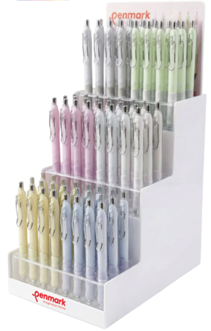 VERSATİL KALEM DAMLA 07 MM 72 Lİ STAND  PENMARK - HS800972