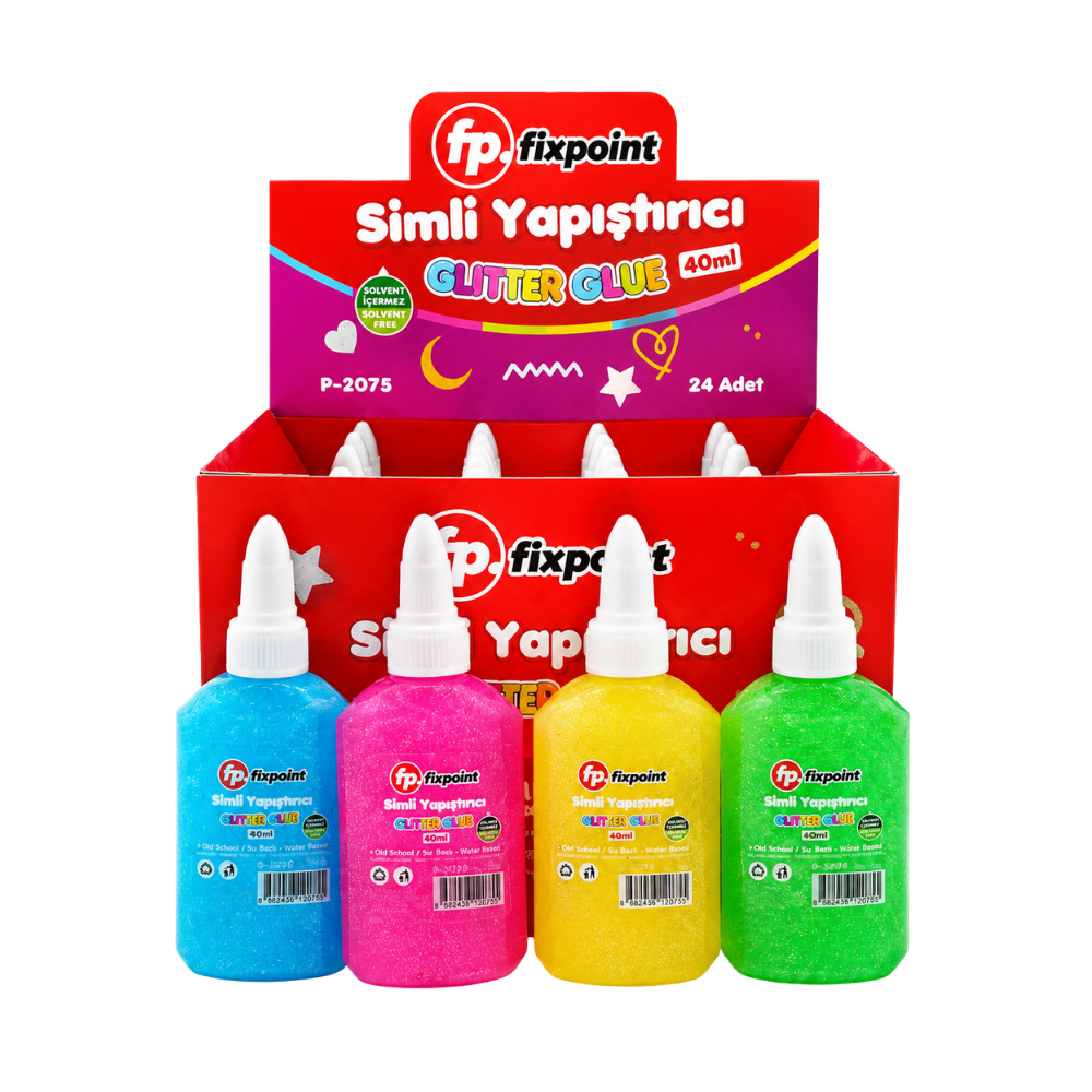 SİMLİ YAPIŞTIRICI 40 GR 24 LÜ FİXPOİNT - P2075