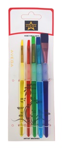 AVEGA 5 Lİ YAĞLI BOYA FIRÇA SETİ - VEGA - AVG148