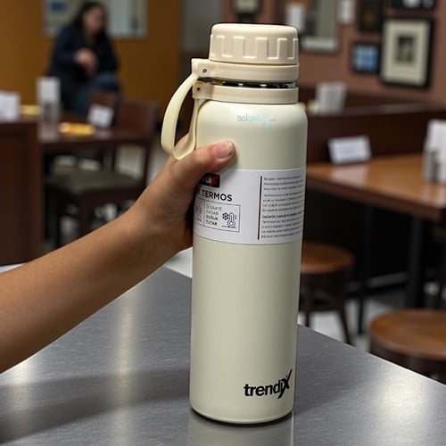 TRENDIX ÇELİK İÇLİ TERMOS 850 ML BEYAZ UMUR - 51013636