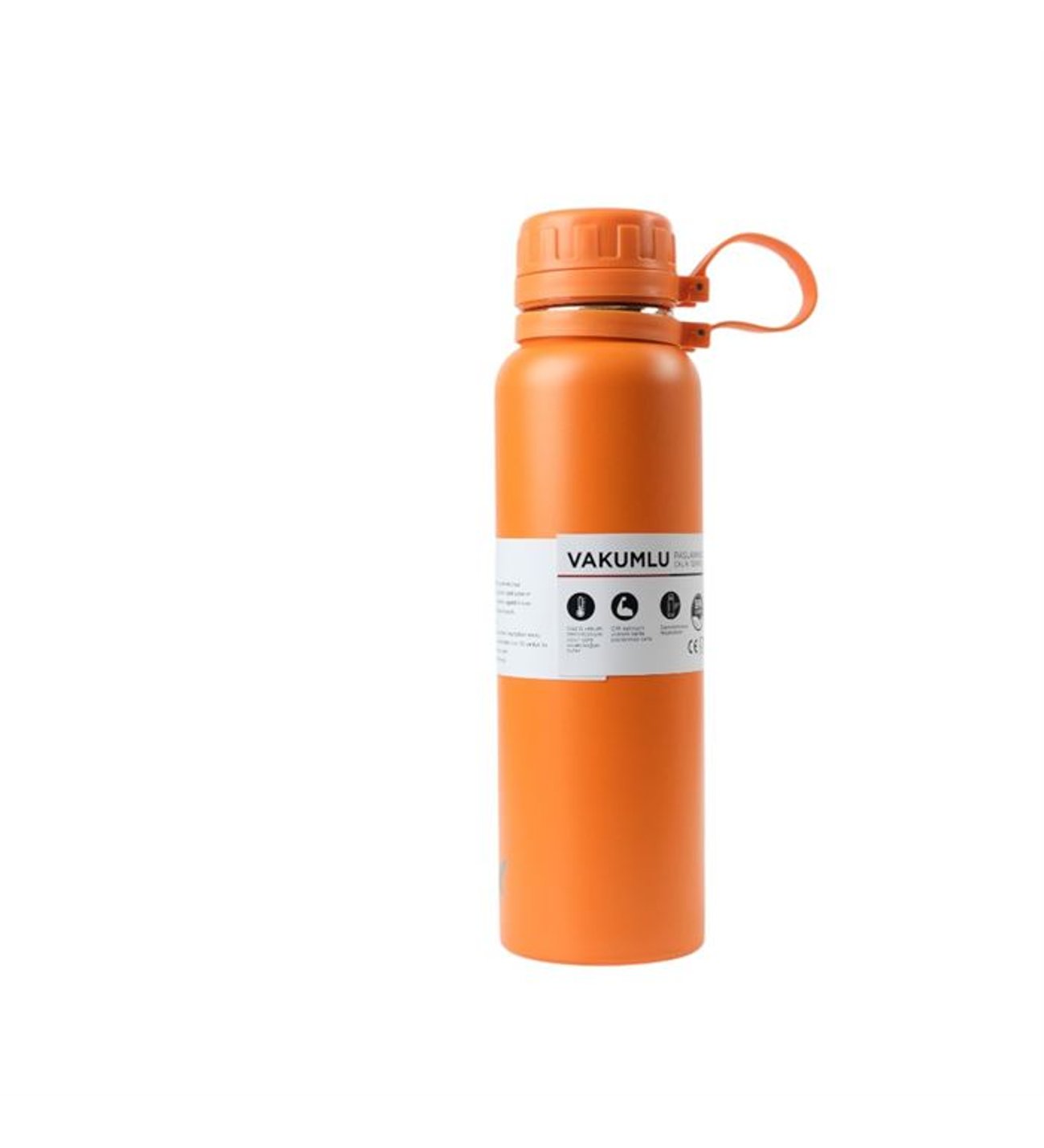 TRENDIX ÇELİK İÇLİ TERMOS 850 ML TURUNCU UMUR - 51013635