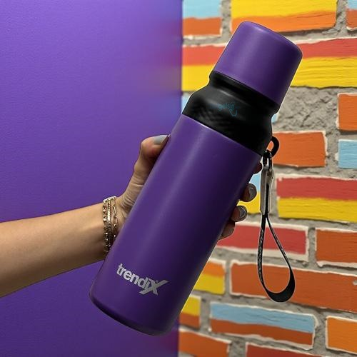 TRENDIX ÇELİK İÇLİ TERMOS 750 ML MOR UMUR - 51013621