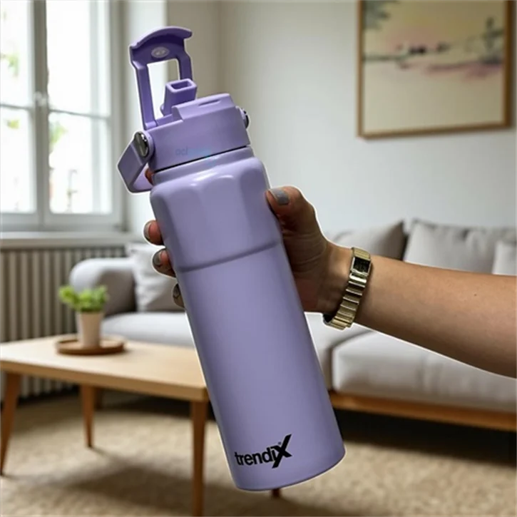 TRENDIX ÇELİK İÇLİ TERMOS 750 ML MOR UMUR - 51013619