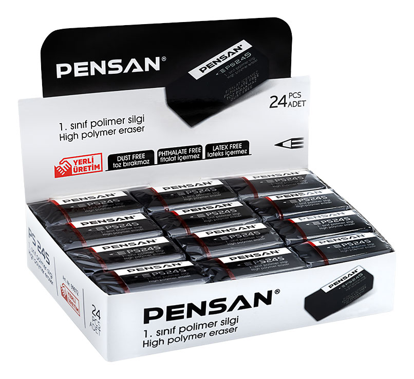 SİYAH SİLGİ 24 LÜ - PENSAN - PSS24S