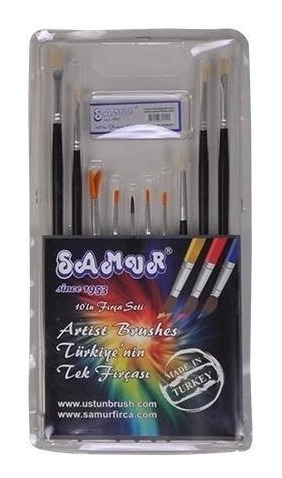 FIRÇA SETİ 10 LU - SAMUR