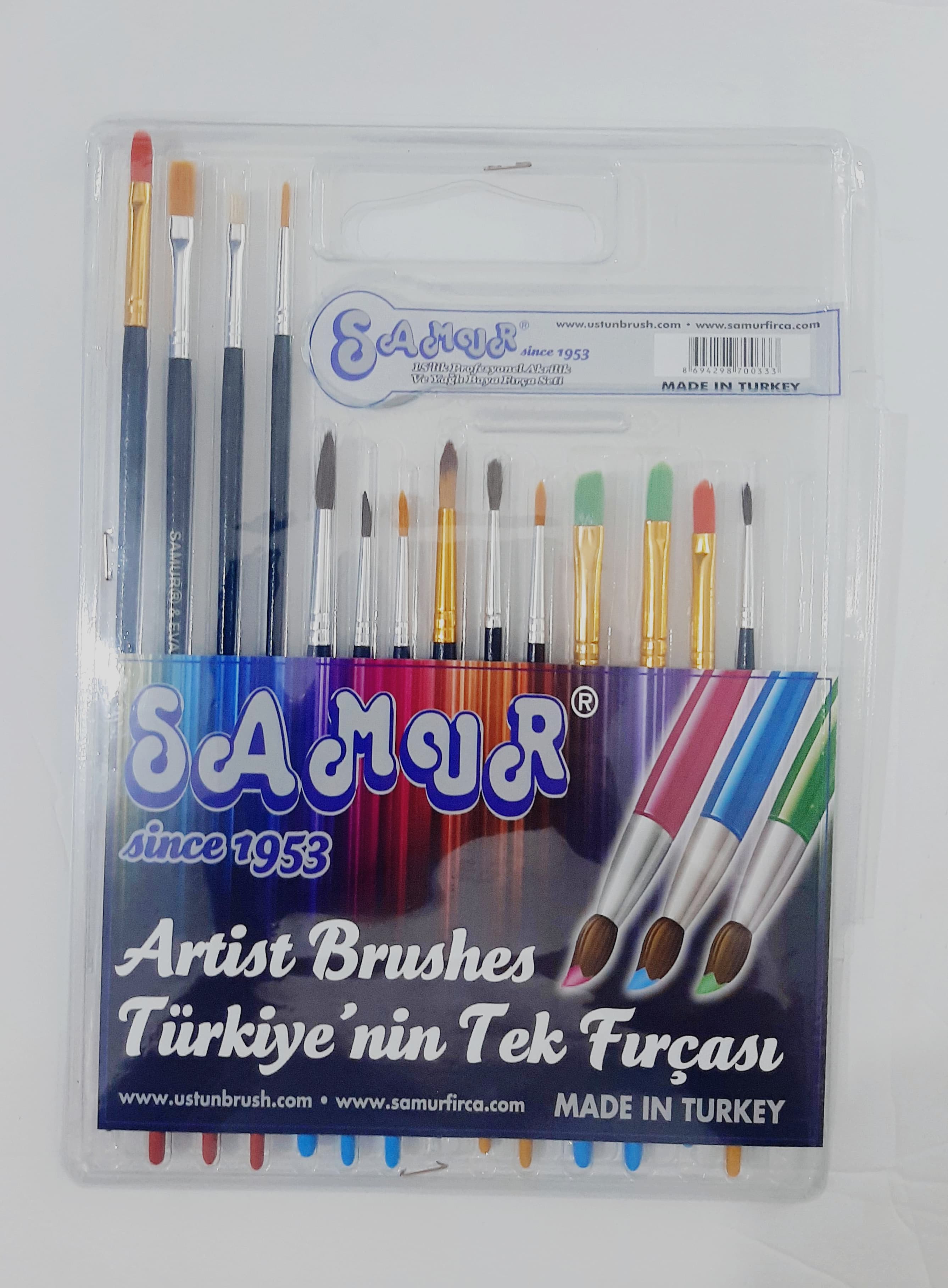 FIRÇA SETİ 15 Lİ - SAMUR