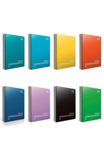 ÇİZGİLİ DEFTER FRESCO MODEL SPİRALLİ PP KAPAK A4 60 YP GIPTA-4930000