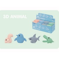 SİLGİ 3D ANİMALS 24 LÜ GIPTA - K2355