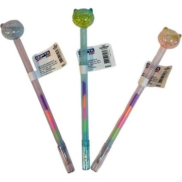 JEL KALEM CAT RAINBOW RENKLİ 24 LÜ GIPTA - K426200