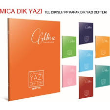 DİK GÜZEL YAZI DEFTERİ MİCA REHBER ÇİZGLİLİ TEL DİKİŞ PP KAPAK A4 40 YP GIPTA - 7332