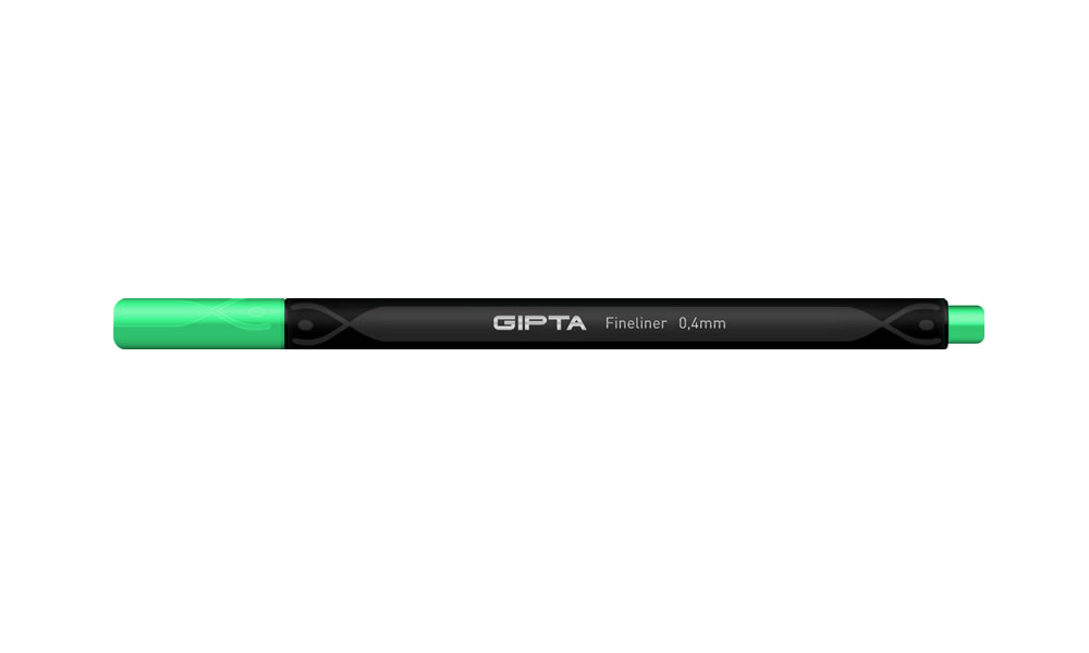 GIPTA-K600058 KARTON KUTULU ÜÇGEN FINELINER 0.4 MM YESIM