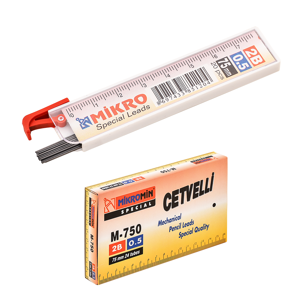 ŞAHİN-M750 MİKRO 75 MM CETVELLİ KALEM UCU MİN 05 MM