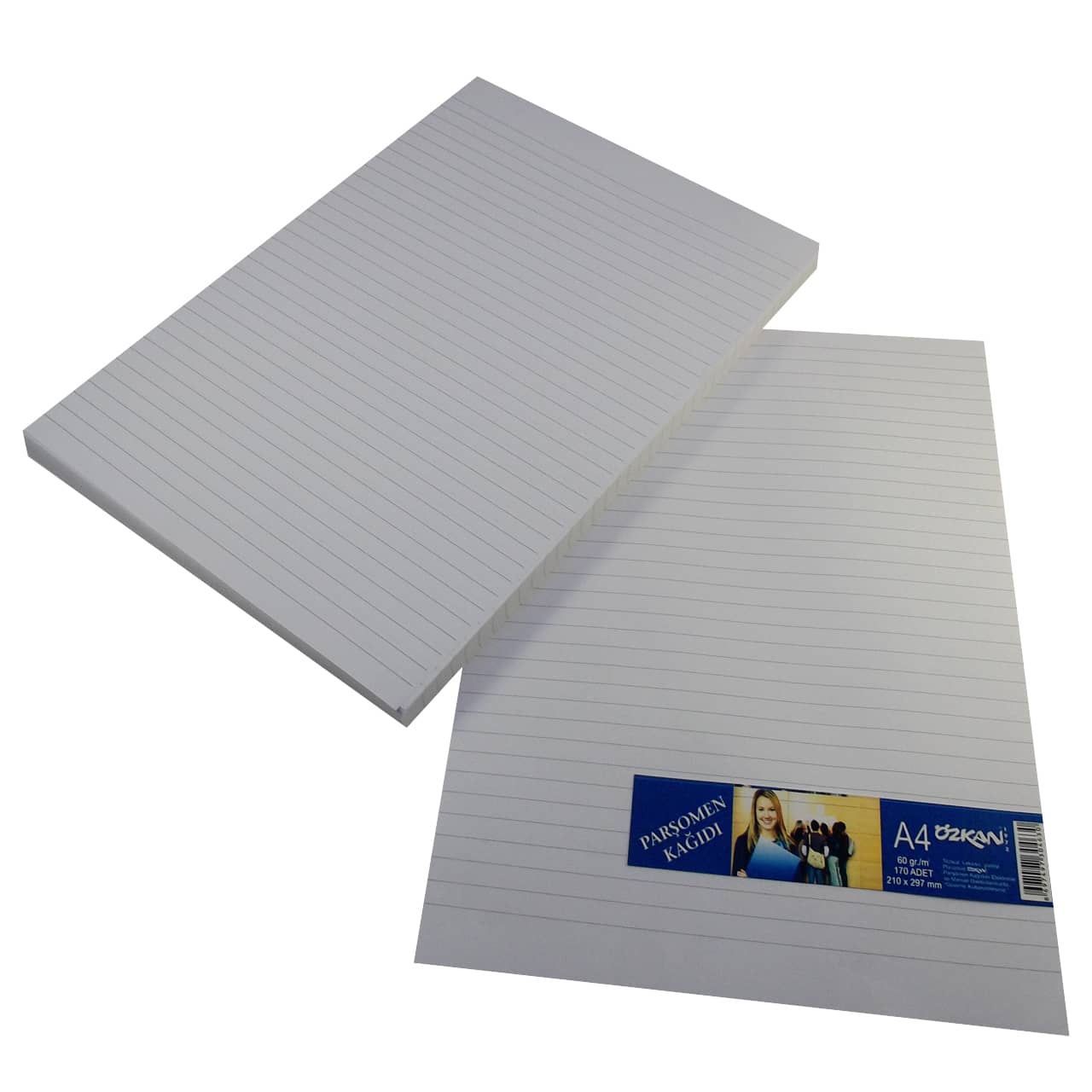 ÖZKAN-G0463 PARSÖMEN KAGIDI A4 ÇİZGİLİ 170 LI