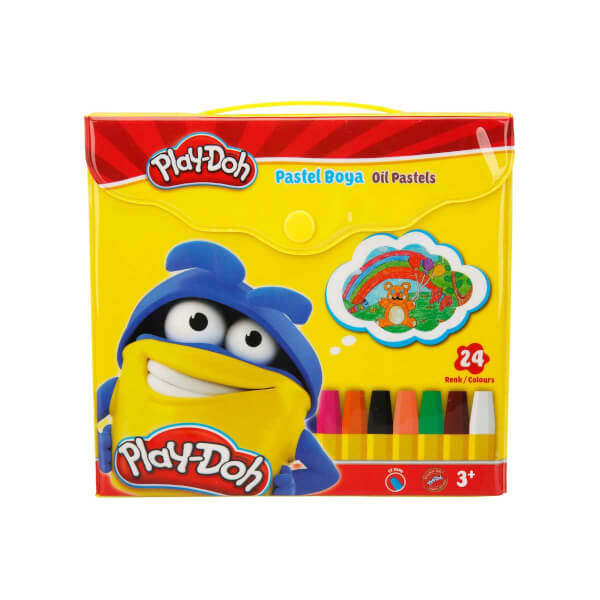 ÇANTALI PASTEL BOYA 24 LÜ CEREN - PLAYPA007
