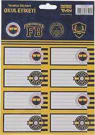FENERBAHÇE OKUL  ETİKETİ 3 YP (25X12) TİMON - 463639