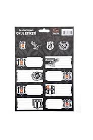 BEŞİKTAŞ OKUL ETİKETİ 3 YP (25X12) TİMON - 463641