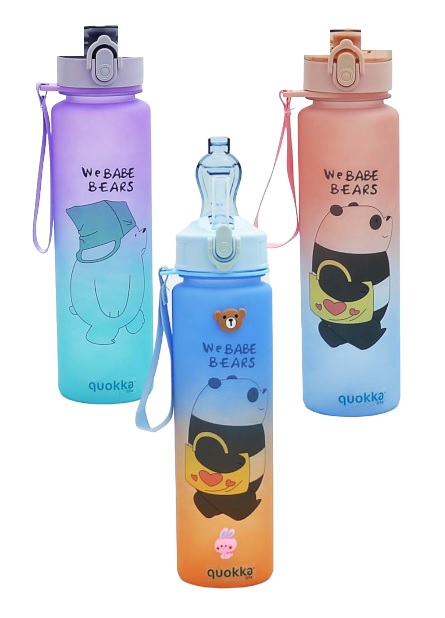 TAROS QUOKKA LİFE MATARA PLASTİK PANDA 800 ML - 6998