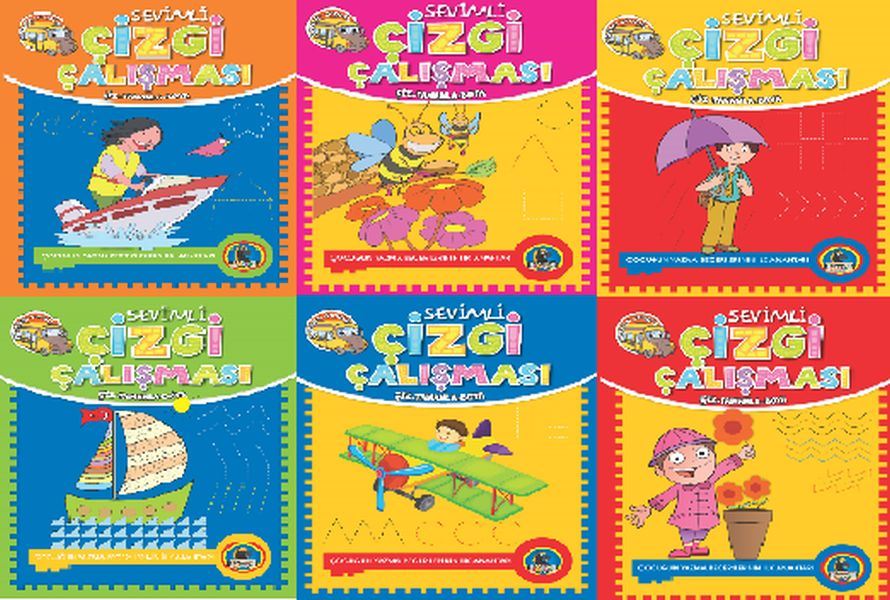 KARATAY SEVİMLİ ÇİZGİ ÇALIŞMASI 6 KİTAP 4E - 2914
