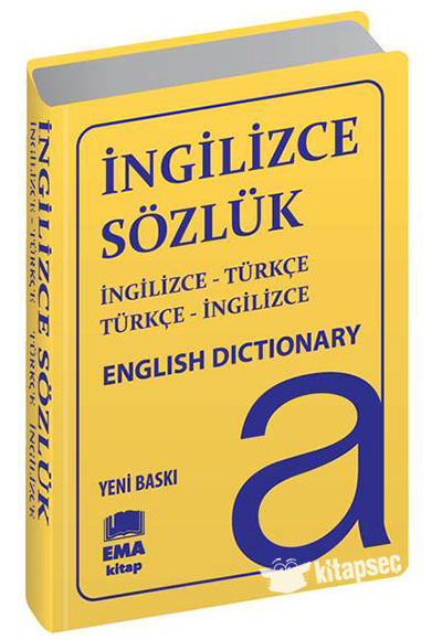 İNGİLİZCE SÖZLÜK PLASTİK KAPAK - 01