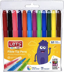 LETS KEÇELİ KALEM JUMBO 12 RENK FİMA-L7012