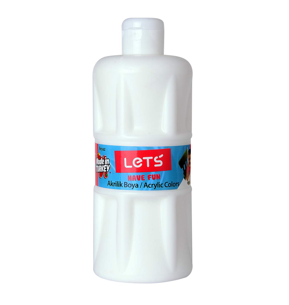 AKRILIK BOYA 500 ML BEYAZ L5300 - LETS
