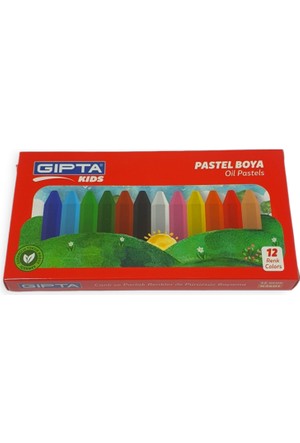 PASTEL BOYA 12 RENK 4-K360100-5001 GIPTA