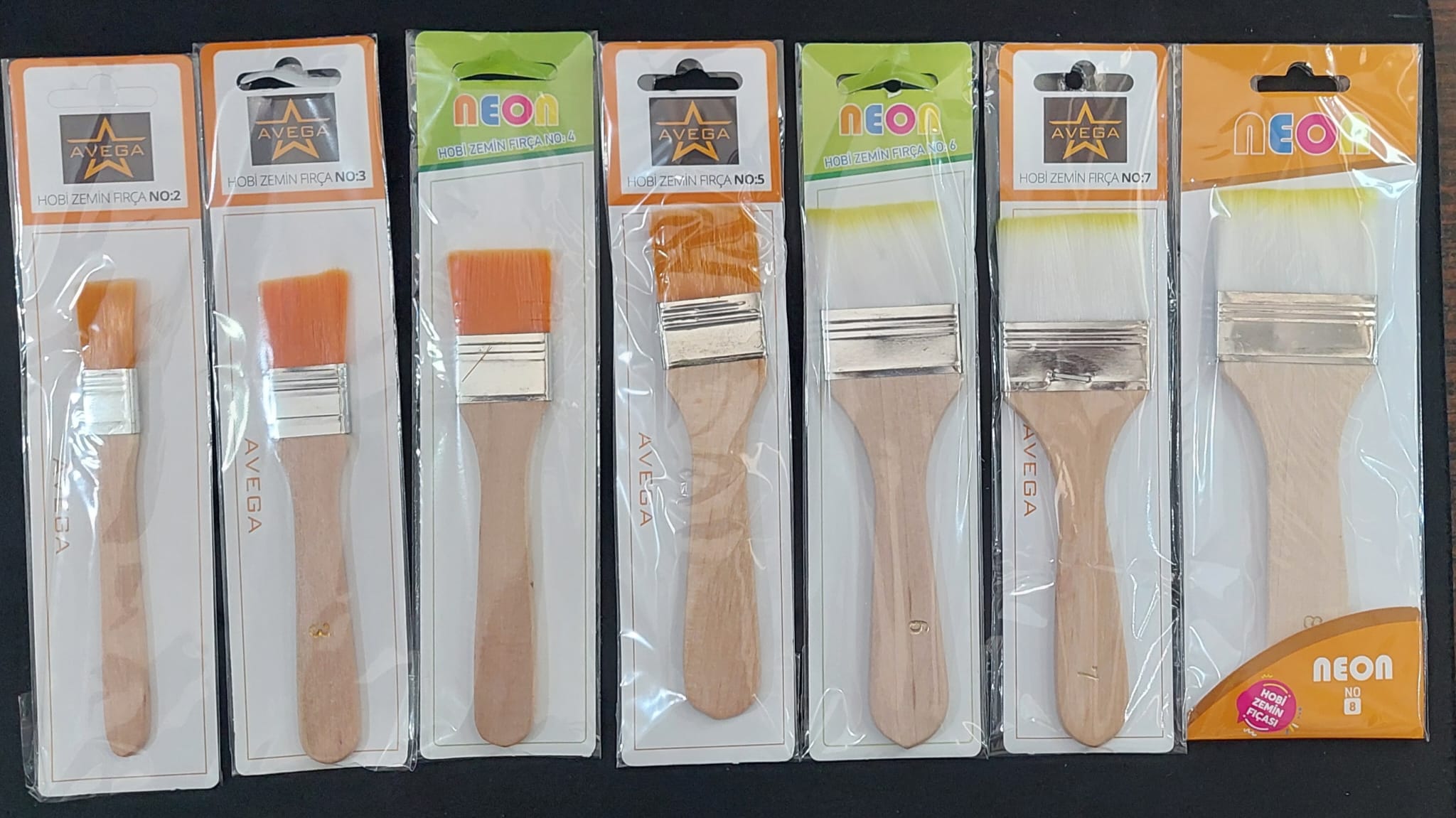 NEON ZEMİN FIRÇA NO 7 VEGA-HKD7