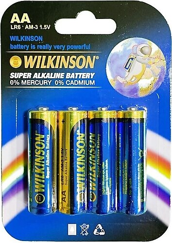 ALKALİN KALEM PİL 4 LÜ PK WILKINSON-0003