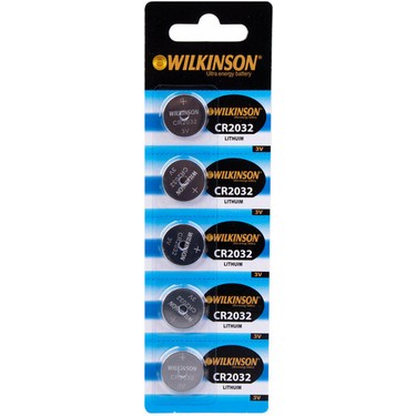 PARAPİL CR2032 5 Lİ KARTELA 3 VOLT WILKINSON-0005