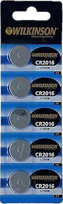PARAPİL CR2016 5 Lİ KARTELA 3 VOLT WILKINSON-0006