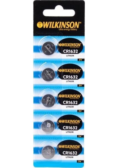 PARAPİL CR1632 5 Lİ KARTELA 3 VOLT WILKINSON-0016