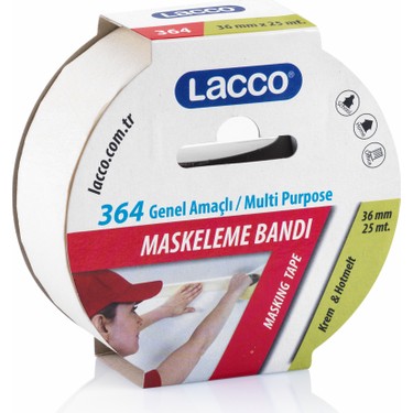 MASKELEME BANDI 36 MM 25 MT LACCO-364