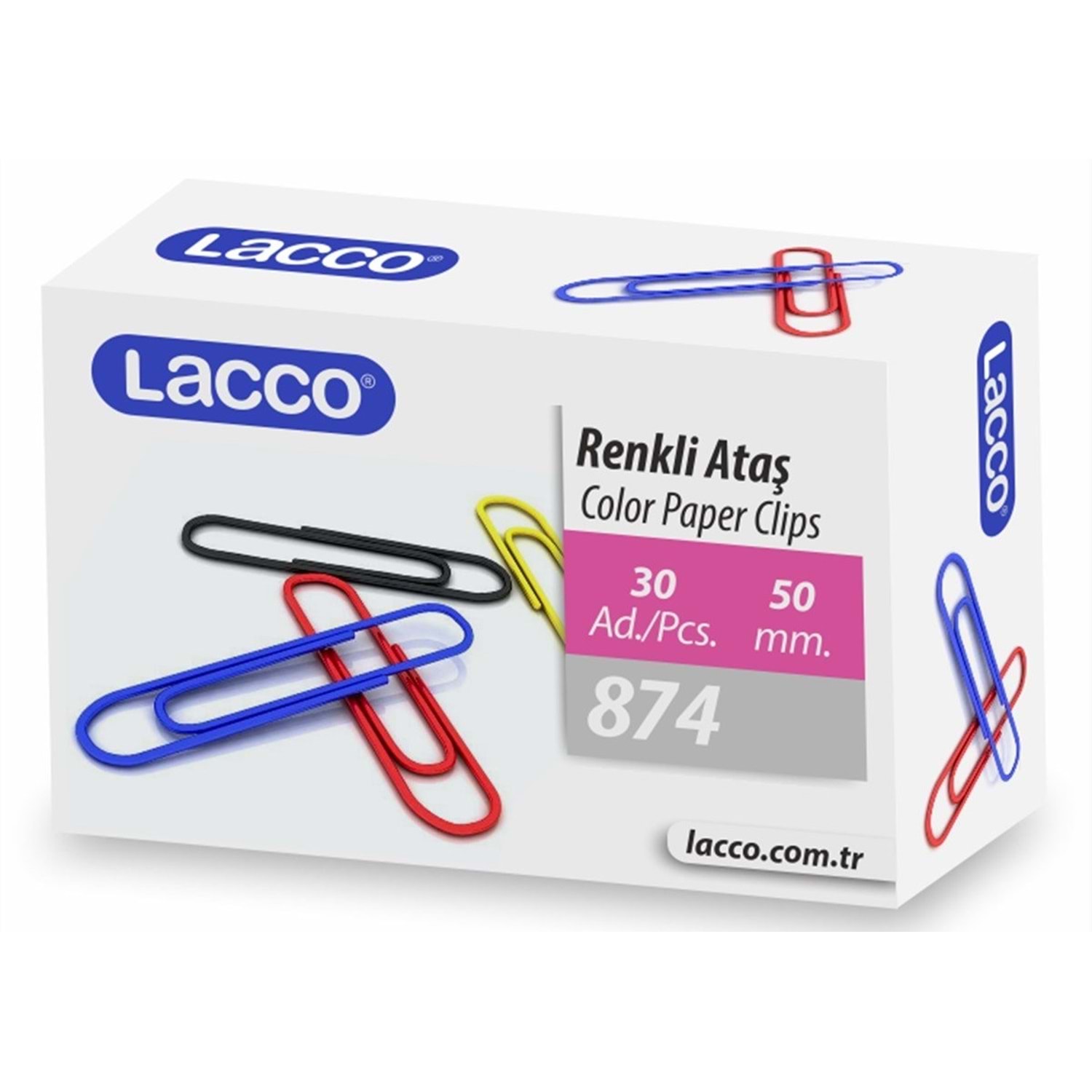 ATAŞ 50 MM 30 LU RENKLİ LACCO-874