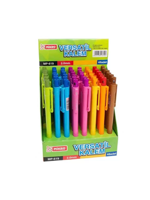 MİKRO VERSATİL KALEM 2 MM STAND 48 Lİ ŞAHİN-MP816