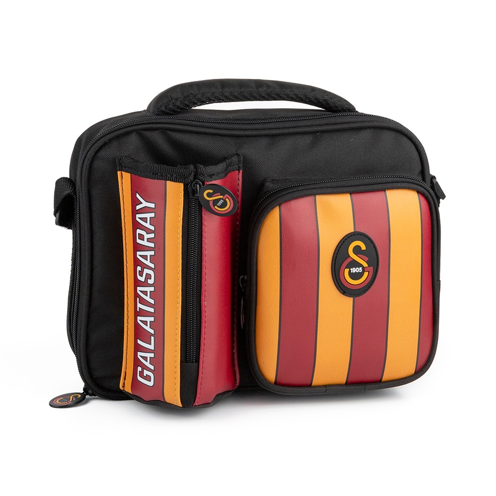 GALATASARAY ÇUBUKLU SUNİ DERİ BESLENME ÇANTASI - 25558 - ME ÇANTA