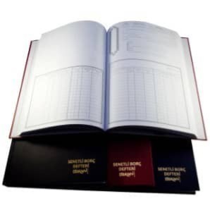 SENETLİ BORÇ DEFTERİ CİLTLİ 160 YP ÖZKAN-G1141